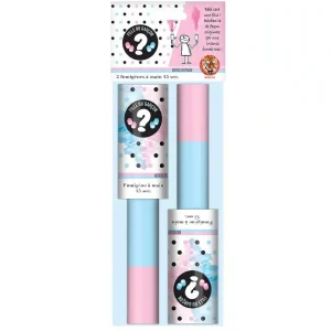 2 Fumigènes à Main Rose – Révélation Sexe en 45 Secondes